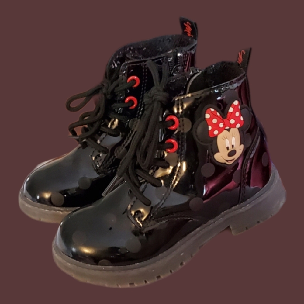 Primark Mini Mouse Toddler Boots, Size: 9
